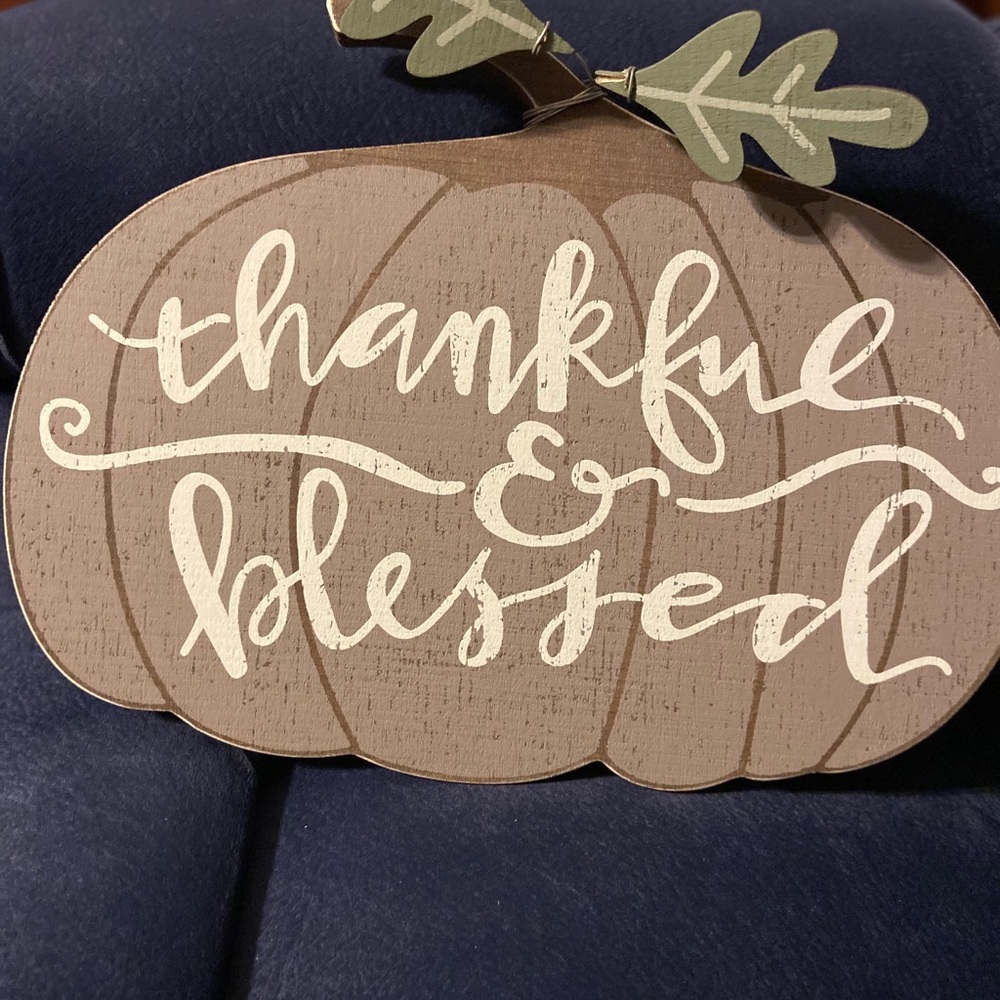 Thankful pumpkin